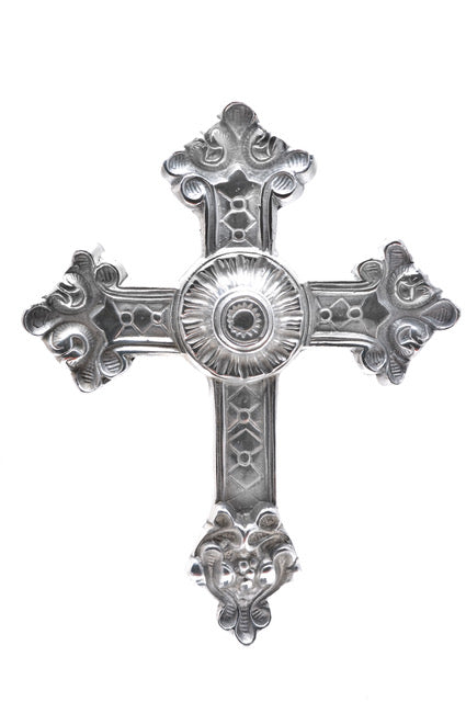 Cross with Medal of the Blessed Sacrament